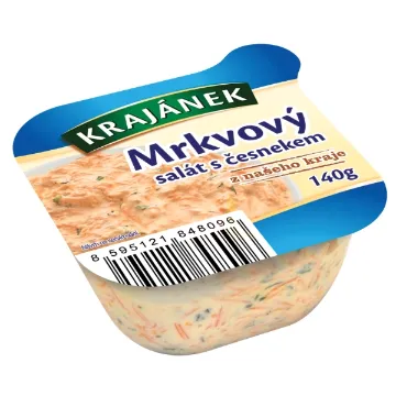 Krajánek salát 140g mrkvový s česnekem