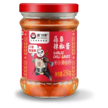 Grandmaster Chilli Omáčka 230g Česnečková