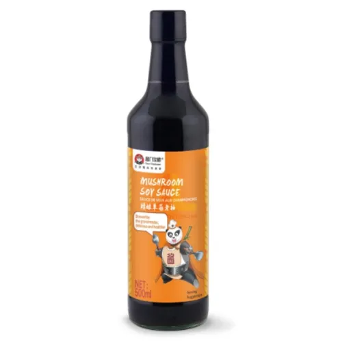 Grandmaster Omáčka 500ml Sójová houbová
