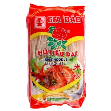Nudle Rýžové Gia Bao 2.5mm 500g (HU TIEU)