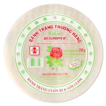 Rýžový papír Gia Bao 22cm 250g (BANH TRANG GOI CUON)