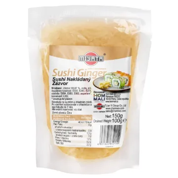 Miyata Nakládaný zázvor 150g Přírodní(Gung Vang)