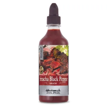 Thai Pride Sauce 455ml Sriracha Black Pepper