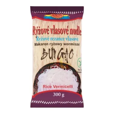 AT Rýžové nudle 300g Vlasové - Bún kho