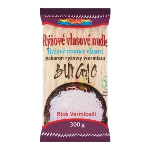 AT Rýžové nudle 300g Vlasové - Bún kho