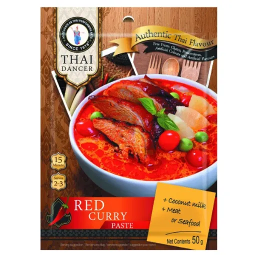 ThaiDancer Pasta 50g Červená Kari