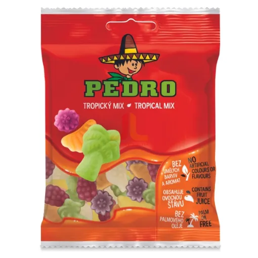 Pedro Želé 80g Tropický Mix