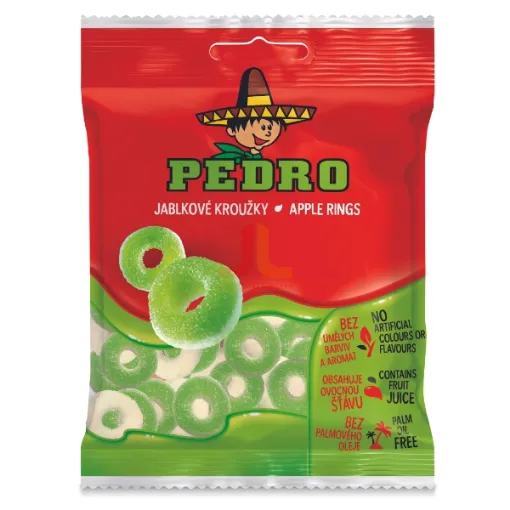 Pedro Želé 80g Jablkové Kroužky