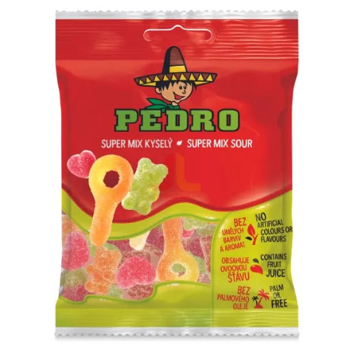 Pedro Želé 80g Super Kyselý Mix
