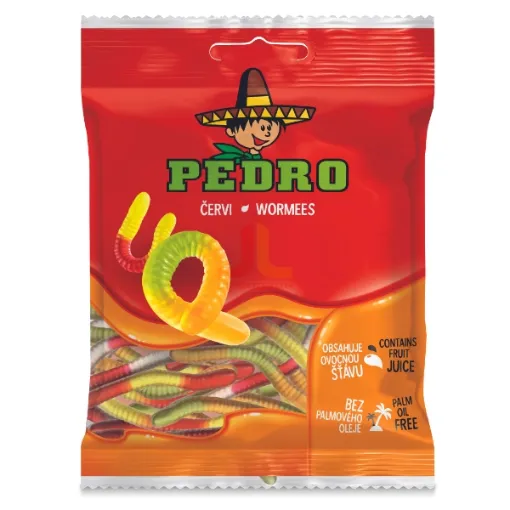 Pedro Želé 80g Červi