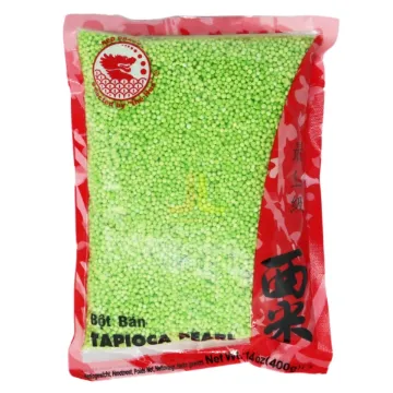 Tapioca Pearl Green 400g - Hat Tran Chau Xanh
