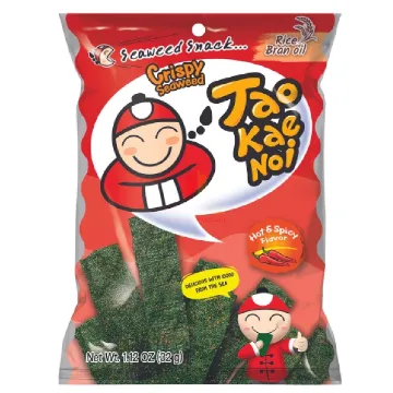 Tao Kae Noi 32g Crispy Seaweed Hot & Spicy
