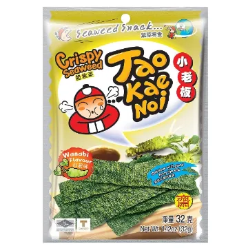 Tao Kae Noi 32g Crispy Seaweed Wasabi