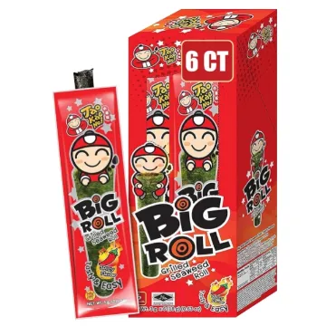 Tao Kae Noi 6*3g Grilled Seaweeb Big Roll Spicy