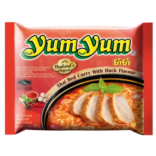 YumYum Inst.Pol. 60g Červené Kari a Kachny (6b*30ks)