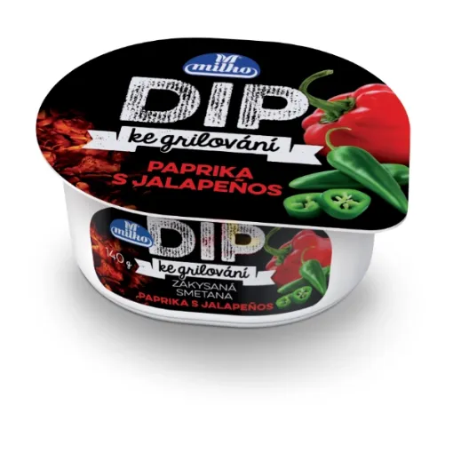 Milko DIP Paprika s jalapeňos 140g