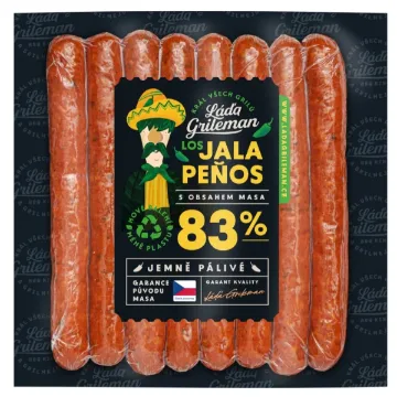 Kostelecké uzeniny 340g  Los Jalapeňos