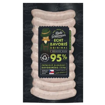 Kostelecké uzeniny 220g Echt Bavoriš