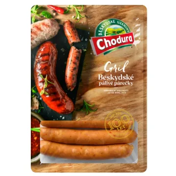 Chodura 270g Gril Beskydské pálivé párečky