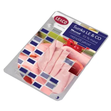 LECO Šunka nejvyšší jakost 93% masa shaved 100g