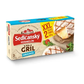 Sedlčanský Hermelín na gril Originál XXL 240g