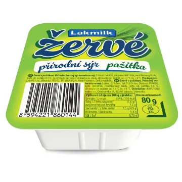 Lakmilk Žervé 80g s pažitkou