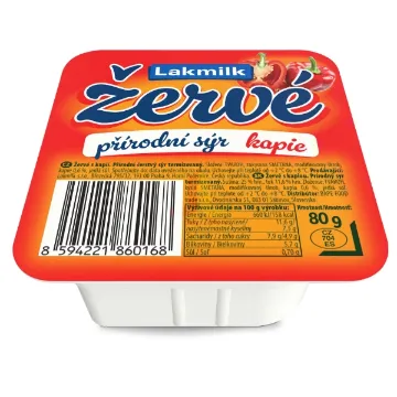Lakmilk Žervé 80g s kapií
