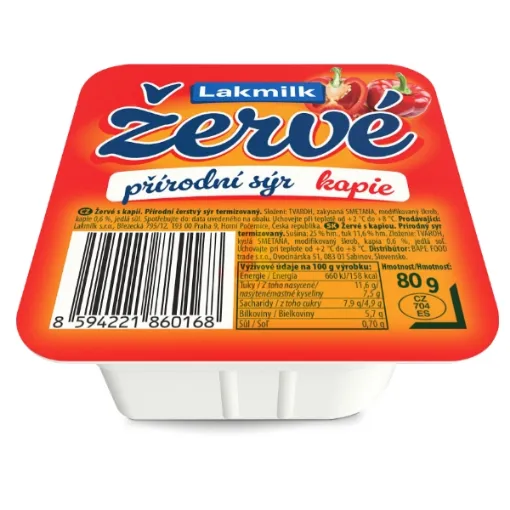 Lakmilk Žervé 80g s kapií