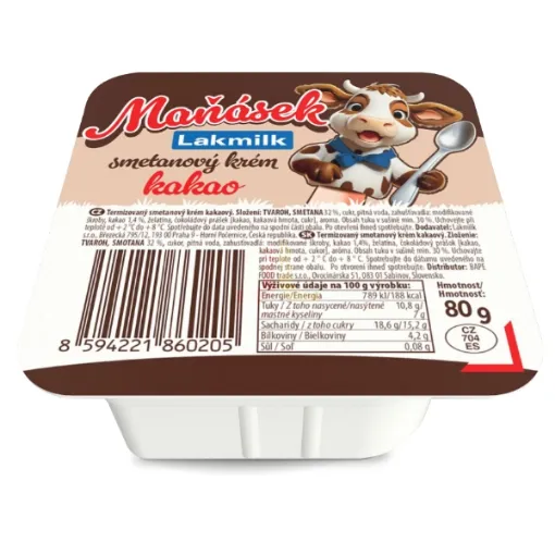 Lakmilk Maňásek 80g kakao