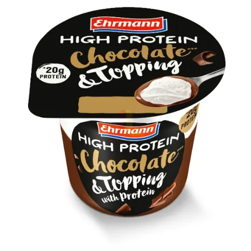 Ehrmann High Protein Pudink & Toppingem 200g Chocolate