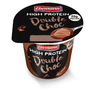 Ehrmann High Protein Pudink & Toppingem 200g Double Choc