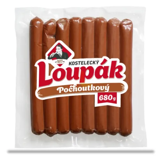 Kostelec Párky 680g Loupák