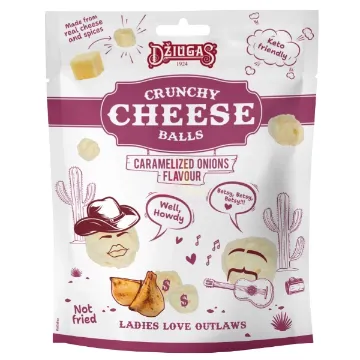 Džiugas Sýrové kuličky 50g Caramelized Onions