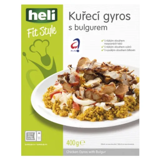 HELI 400g Kuřecí gyros s bulgurem