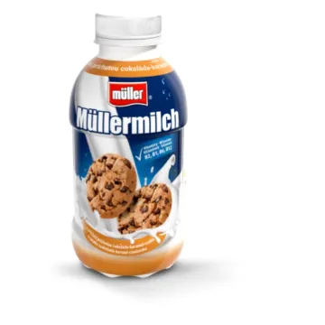 Muller Müllermilch 400g Choco Caramel Cookies