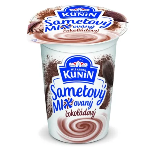 KUNÍN  jogurt 150g Čokoláda Sametový