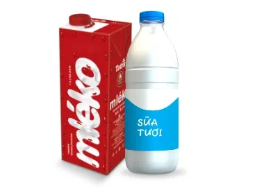 Obrázek pro kategorii Čerstvé, Trvanlivé a Ochucené mléka